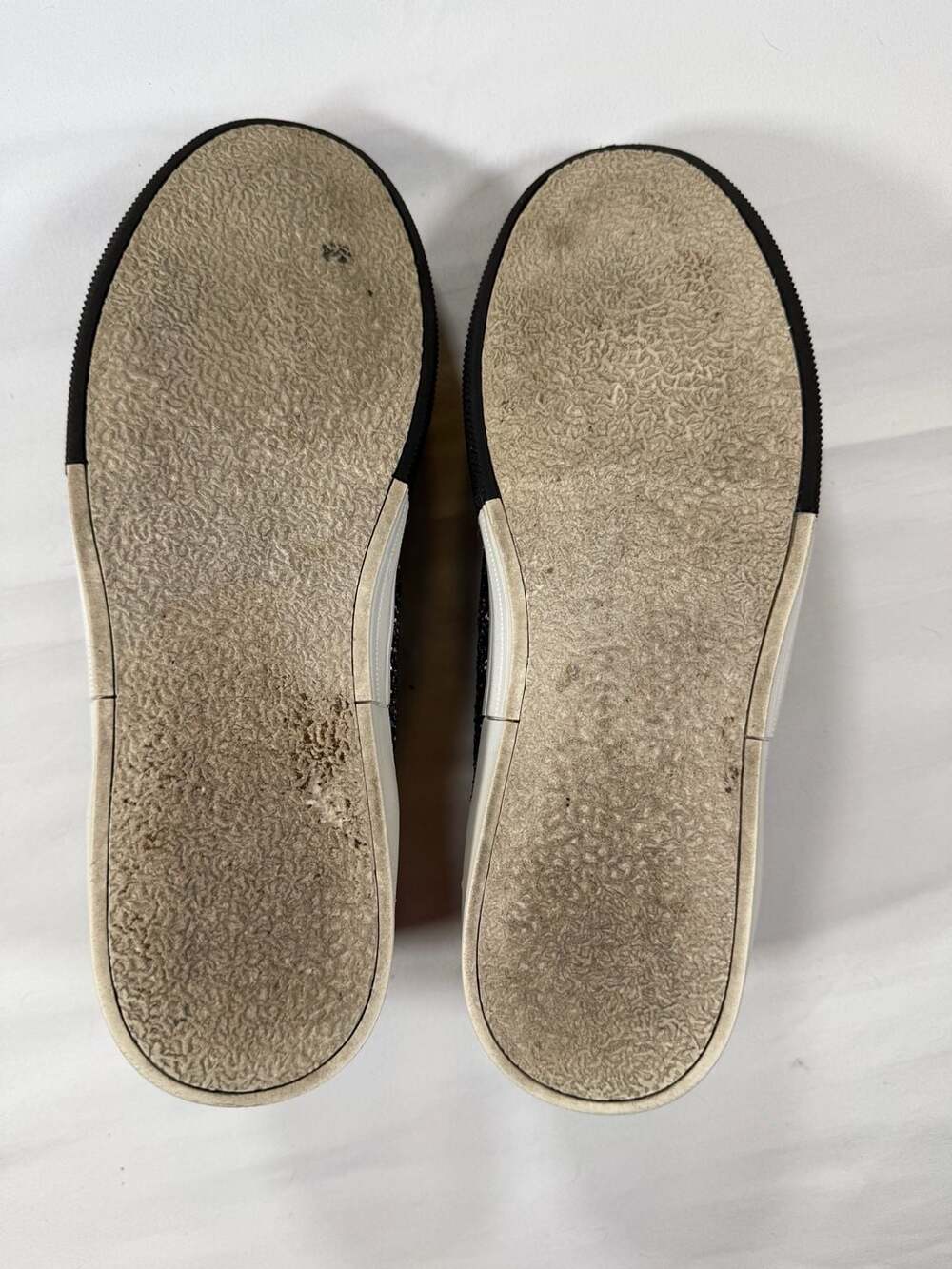 Steve Madden Embark Black Glitter Low Top Sneakers Size 9M - Picture 7 of 7